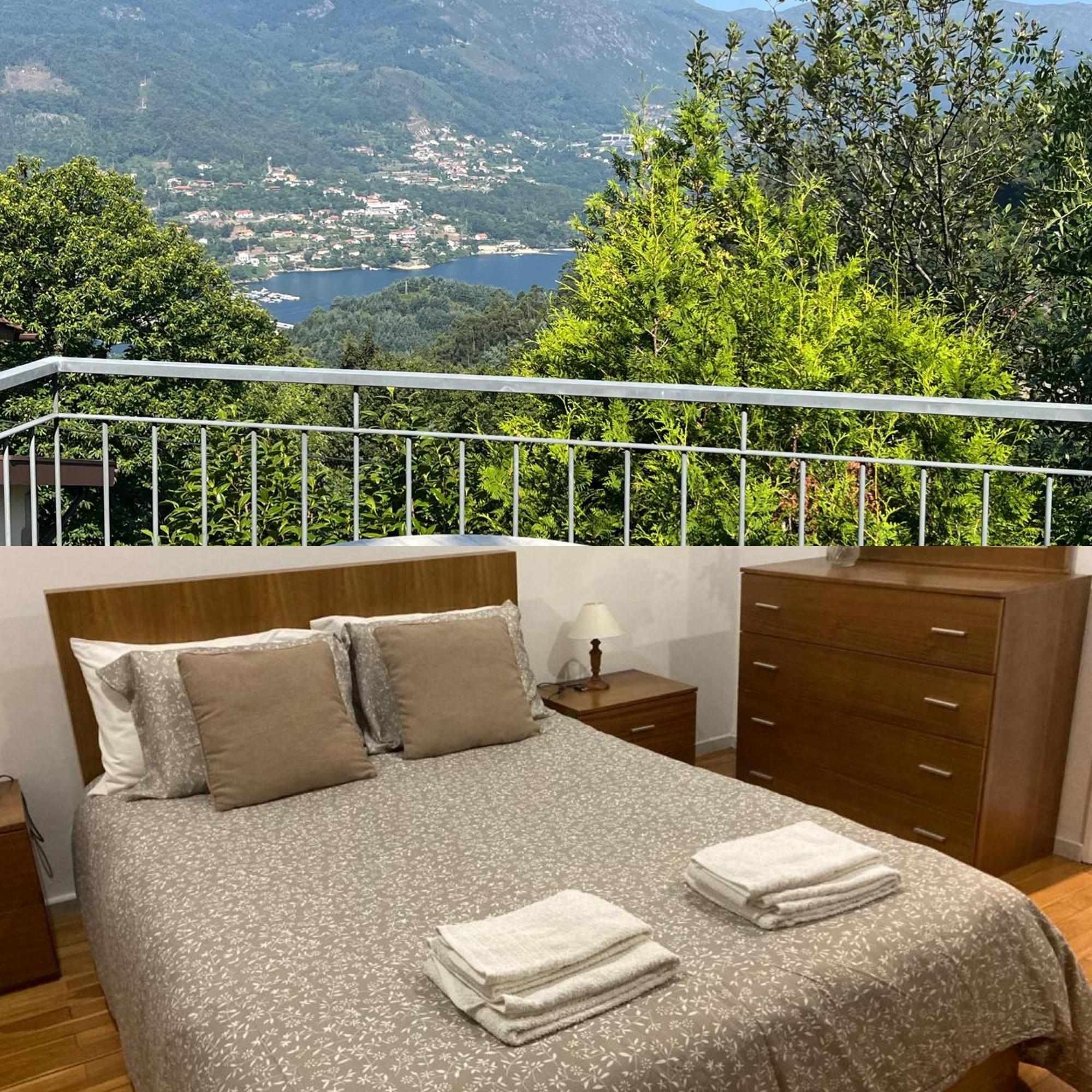 Apartmán Casa De Casarelhos - Vistas Rio, Campo E Montanha - Lareira Geres Exteriér fotografie
