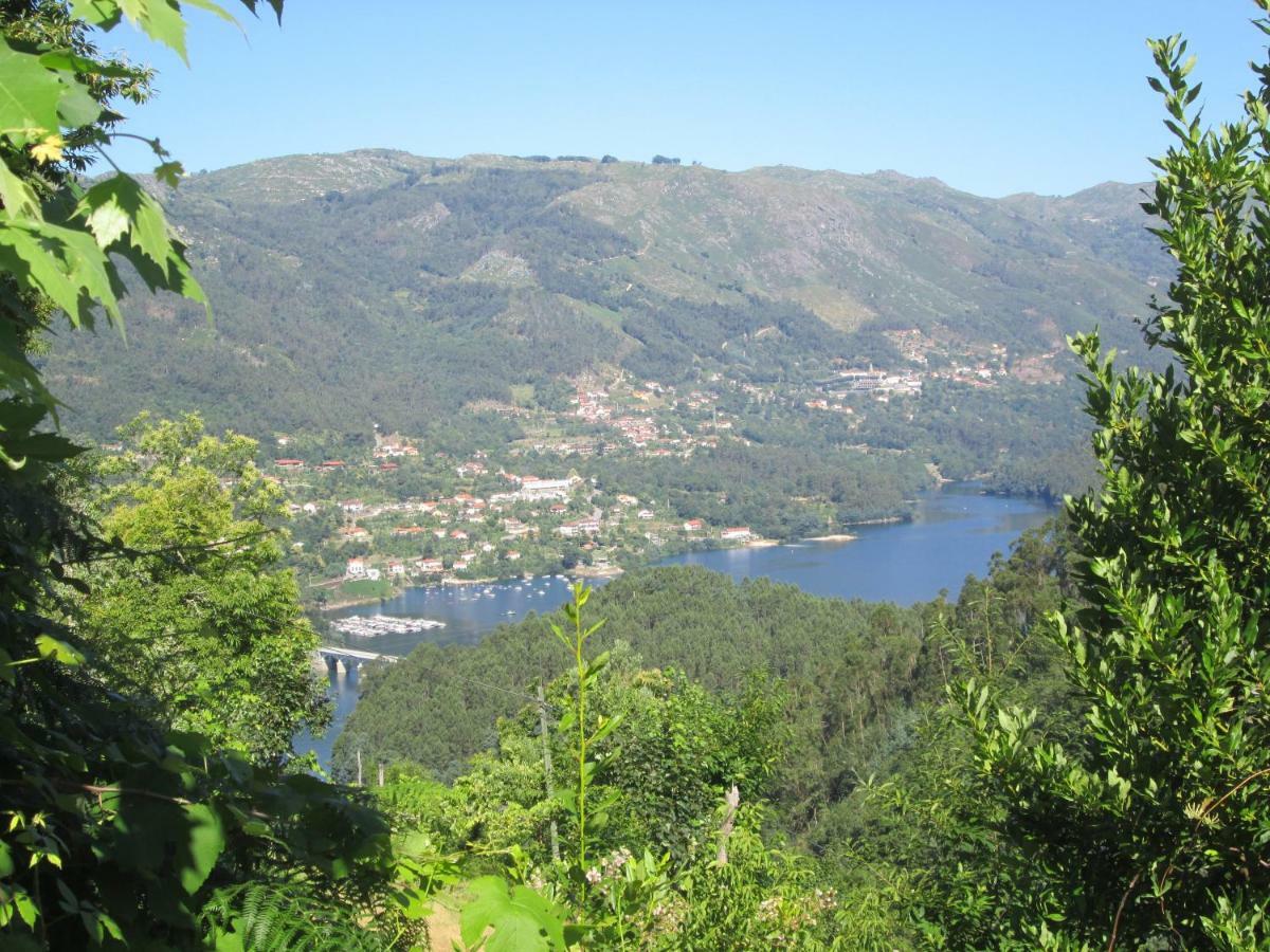 Apartmán Casa De Casarelhos - Vistas Rio, Campo E Montanha - Lareira Geres Exteriér fotografie