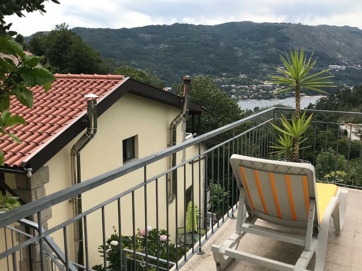 Apartmán Casa De Casarelhos - Vistas Rio, Campo E Montanha - Lareira Geres Exteriér fotografie